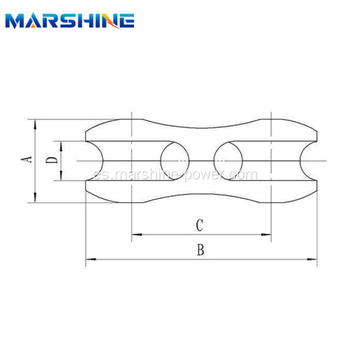 Conector de resistencia de curva de 8 formas